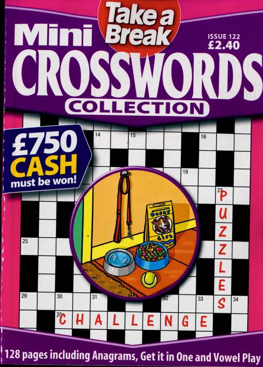 Tab Mini Crossword Coll Magazine Subscription  Buy at Newsstand.co.uk