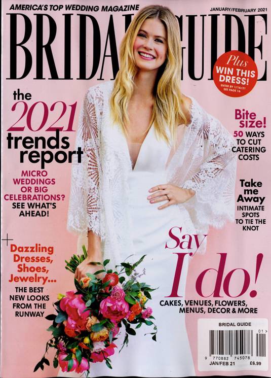 Bridal Guide Magazine Subscription Buy At Newsstand Co Uk Brides Wedding