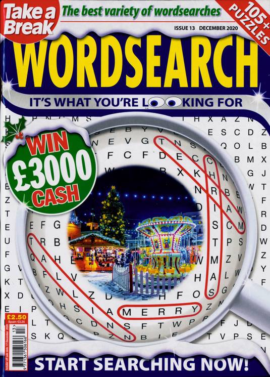 Take A Break Wordsearch Magazine Subscription Buy At Newsstand co uk Wordsearch