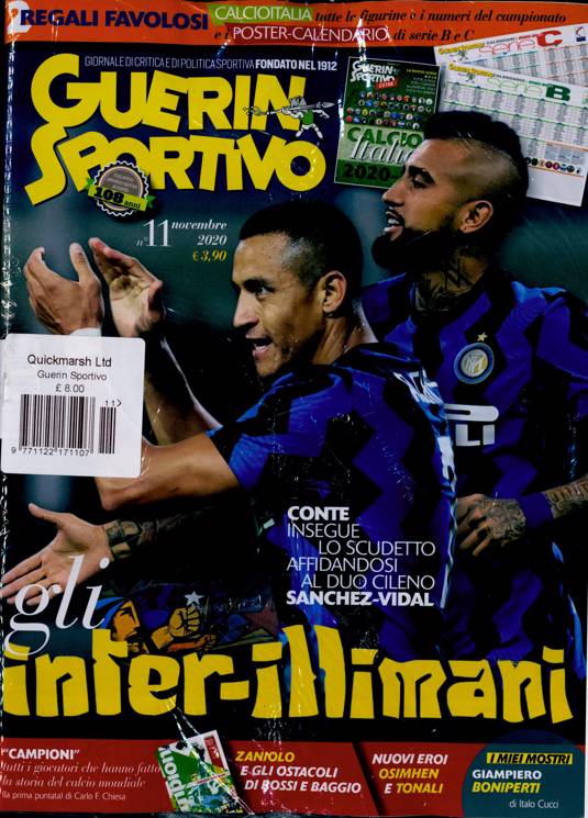 Guerin Sportivo Magazine Subscription Buy at Newsstand.co.uk Italian