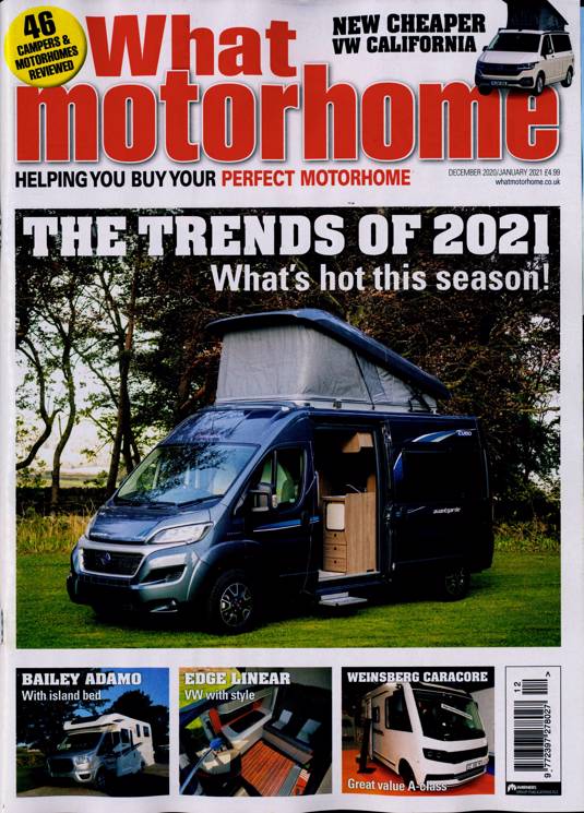 What Motorhome Magazine Subscription | Buy at Newsstand.co.uk | Caravan