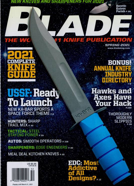 Blade Magazine Subscription Buy At Newsstand Co Uk Us American