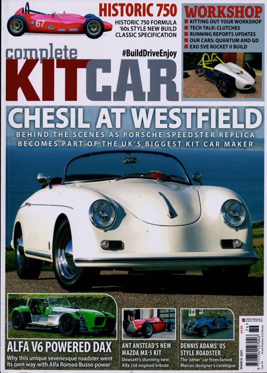 Complete Kit Car Magazine Subscription Buy at Newsstand.co.uk Kit