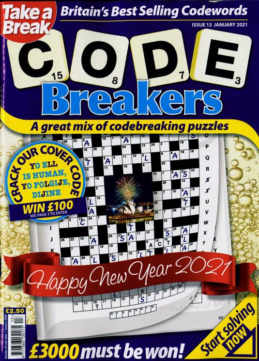 Take A Break Codebreakers Magazine Subscription Buy at Newsstand.co