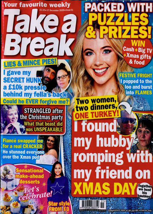 Take A Break Magazine Subscription Buy at Newsstand.co.uk Women