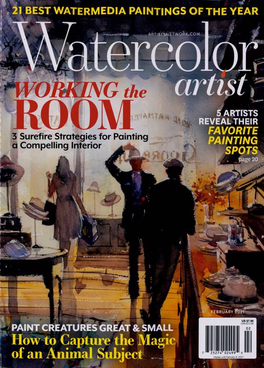Watercolor Artist Magazine Subscription Buy at Newsstand