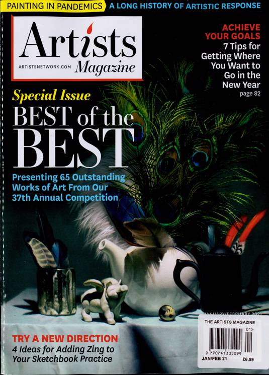 The Artists Magazine Subscription | Buy at Newsstand.co.uk | Visual Arts