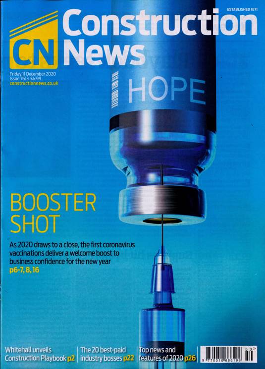 Construction News Magazine Subscription Buy at Newsstand.co.uk