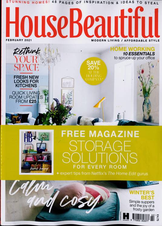 House Beautiful Magazine Subscription Buy at Newsstand.co.uk Home