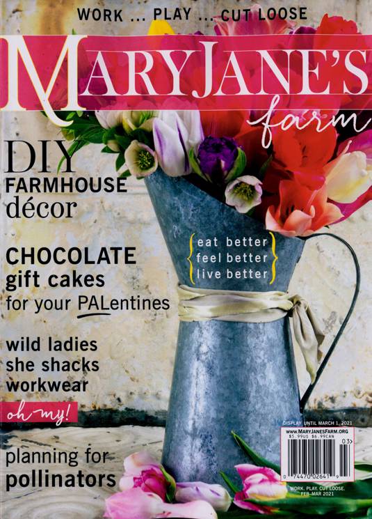 Mary Janes Farm Magazine Subscription Buy at Newsstand.co.uk Self