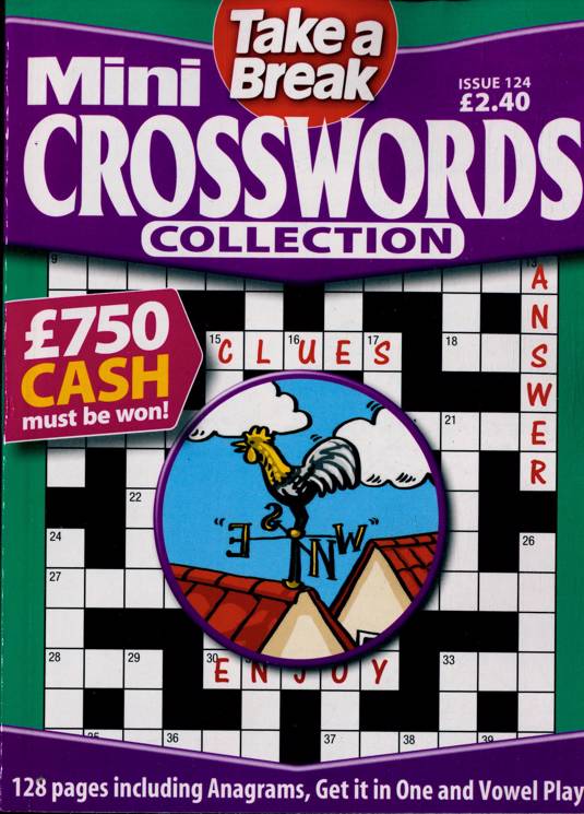 Tab Mini Crossword Coll Magazine Subscription Buy at Newsstand.co.uk