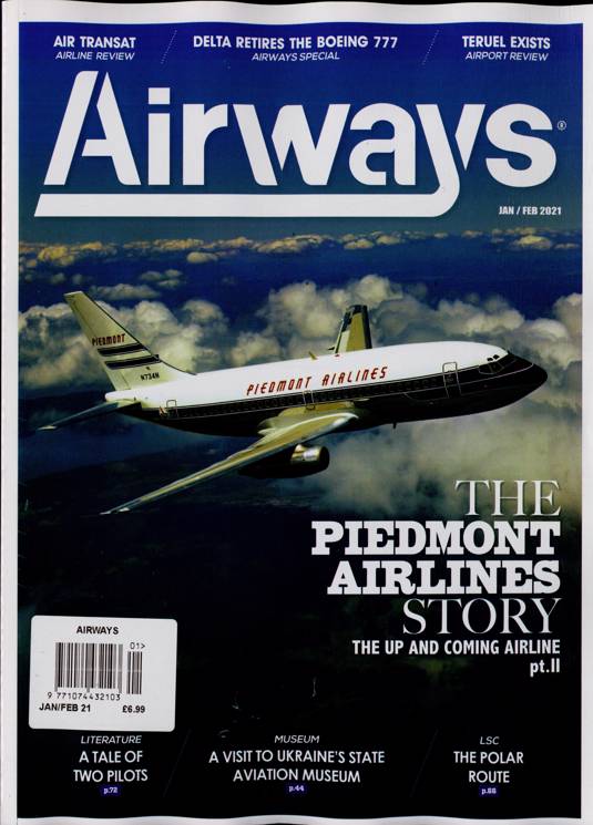 Airways Magazine Subscription Buy at Newsstand.co.uk Aviation