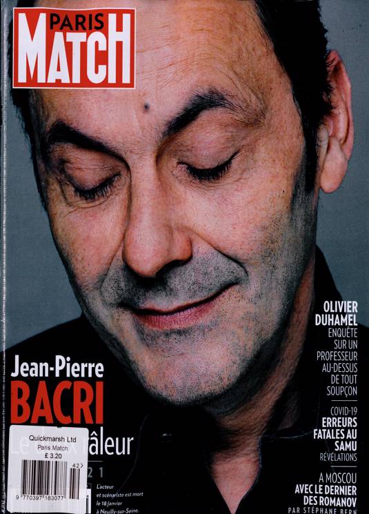 Paris Match Magazine Subscription | Buy at Newsstand.co.uk | French