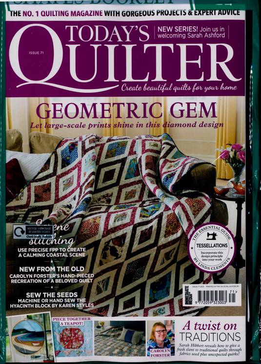 Todays Quilter Magazine Subscription Buy at Newsstand.co.uk Quilting