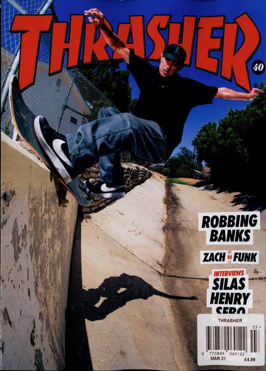 Thrasher Magazine Subscription Buy at Newsstand.co.uk Skateboarding