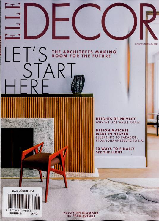 Elle Decoration Usa Magazine Subscription Buy At Newsstand Co Uk Home Interiors