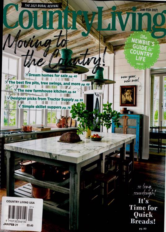 Country Living Usa Magazine Subscription Buy at Newsstand.co.uk