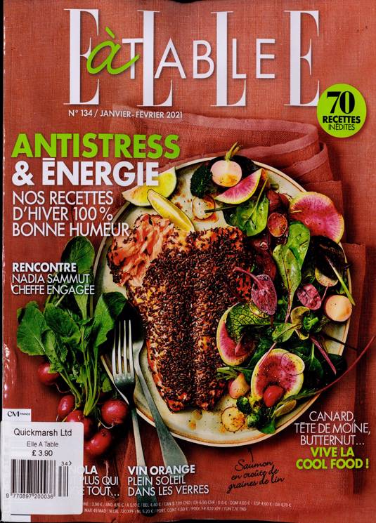 Magazine elle a table (bi-monthly) (9770897200036)