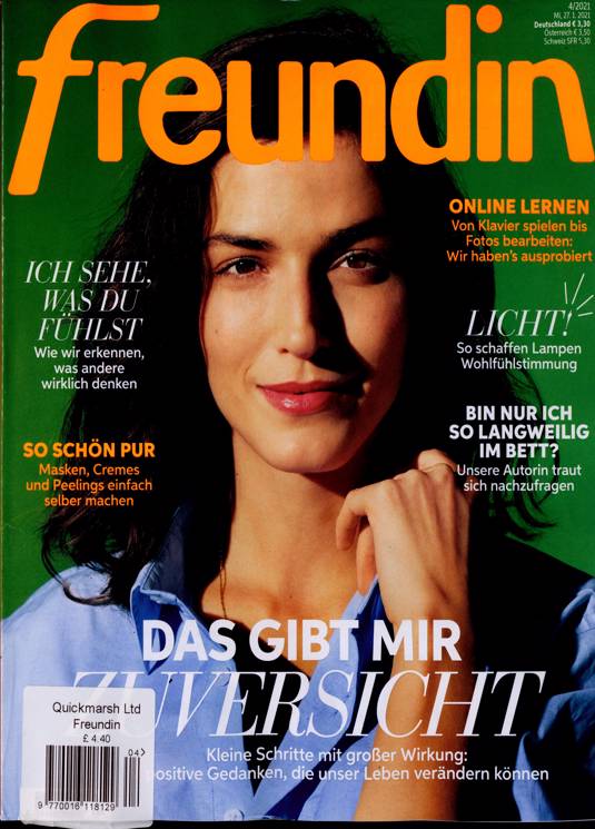 Freundin Magazine Subscription Buy At Newsstand Co Uk German Freundin Magazine Subscription Buy At Newsstand Co Uk German