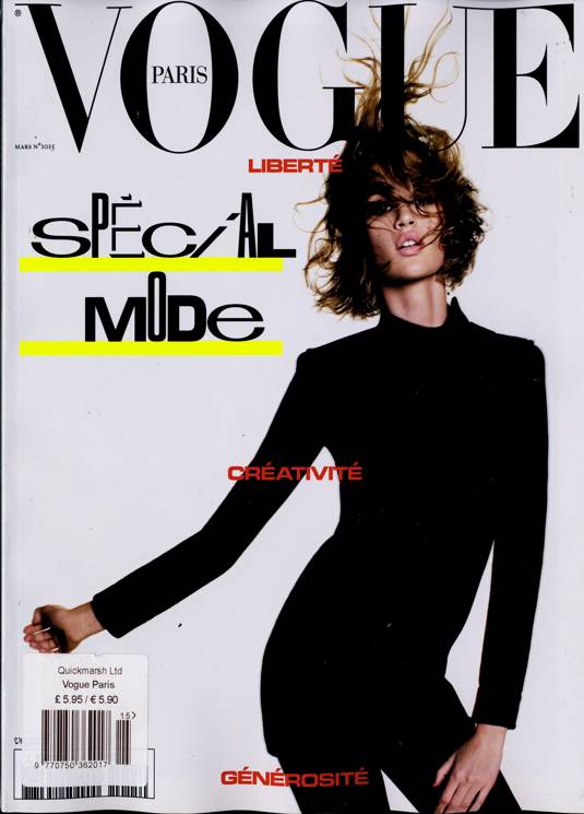Vogue French Magazine Subscription | Buy at Newsstand.co.uk | French
