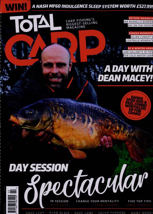 Total Carp Magazine Subscription Buy at Newsstand.co.uk Coarse Fishing