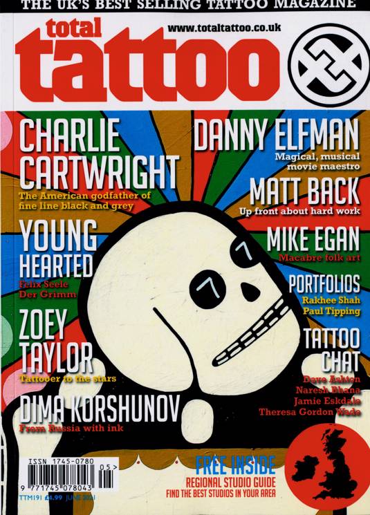 Total Tattoo Magazine Subscription Buy at Newsstand.co.uk Tattoo