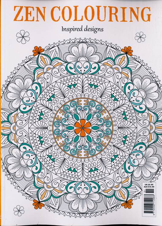 Download Zen Colouring Magazine Subscription Buy At Newsstand Co Uk Colouring