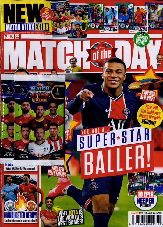 Match Of The Day Magazine Subscription Buy At Newsstand Co Uk Children S Football