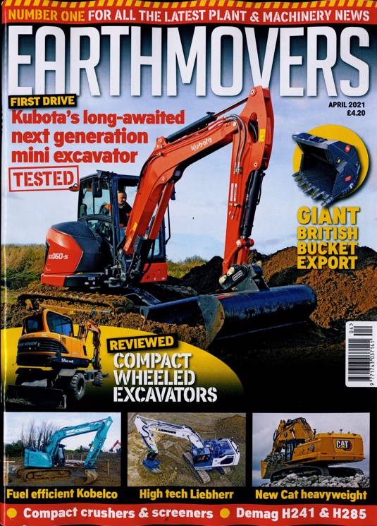 Earthmovers Magazine Subscription | Buy at Newsstand.co.uk | Construction