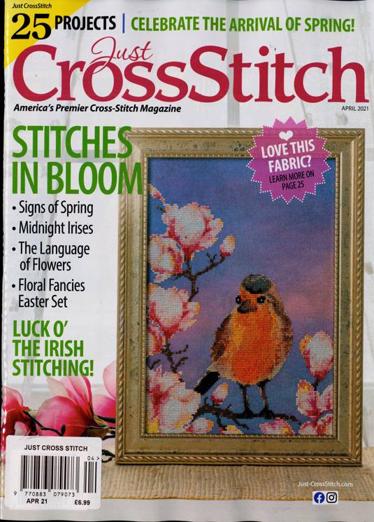 Just Cross Stitch Magazine Subscription Buy at Newsstand.co.uk