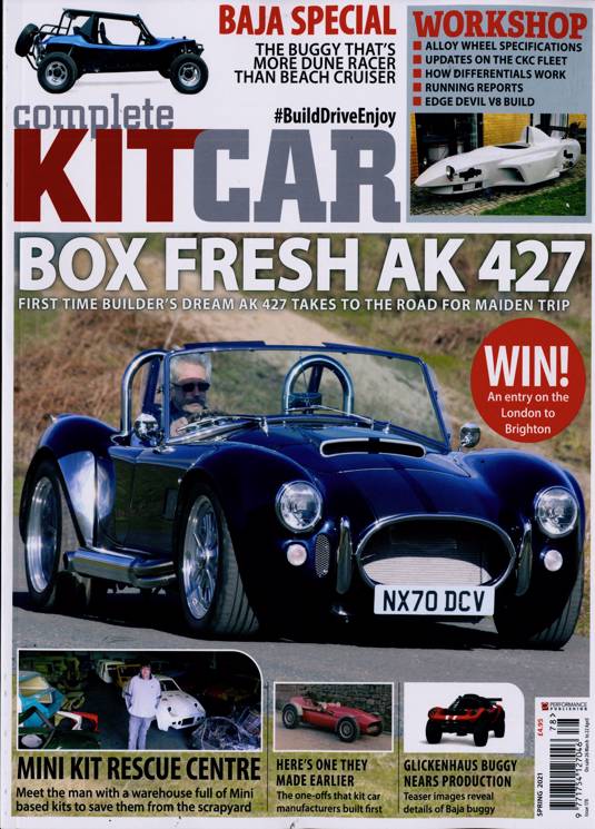 Complete Kit Car Magazine Subscription Buy at Newsstand.co.uk Kit