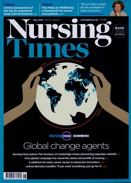 Nursing Times Magazine Subscription Buy at Newsstand.co.uk Health