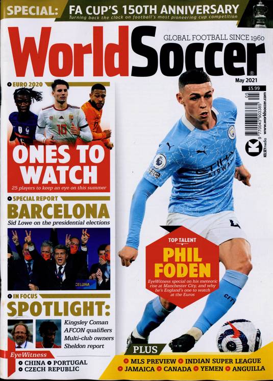 World Soccer Magazine Subscription Buy at Newsstand.co.uk Football
