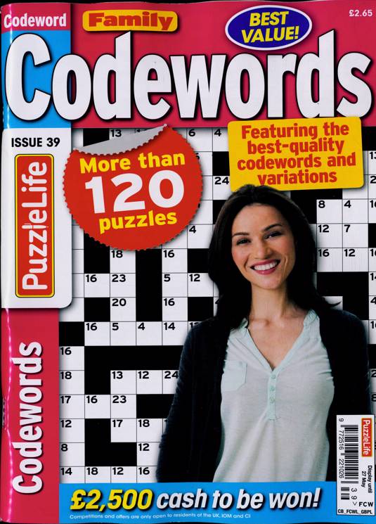 Family Codewords Magazine Subscription | Buy at Newsstand.co.uk | Codeword