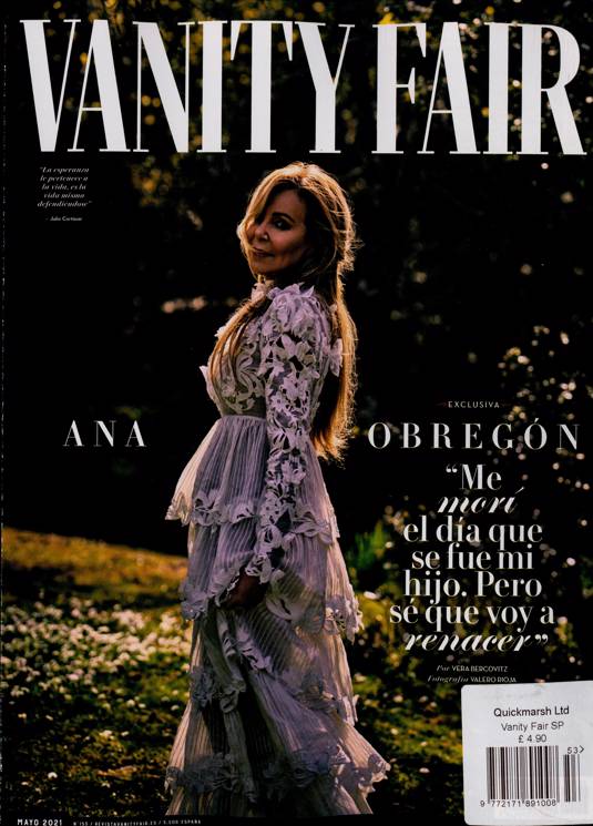 Vanity Fair Spanish Magazine Subscription Buy at Newsstand.co.uk