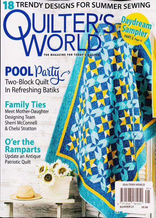 Quilters World Magazine Subscription Buy at Newsstand.co.uk Quilting