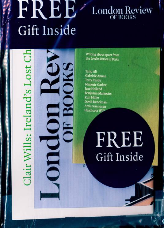 London Review Of Books Magazine Subscription Buy at Newsstand.co.uk