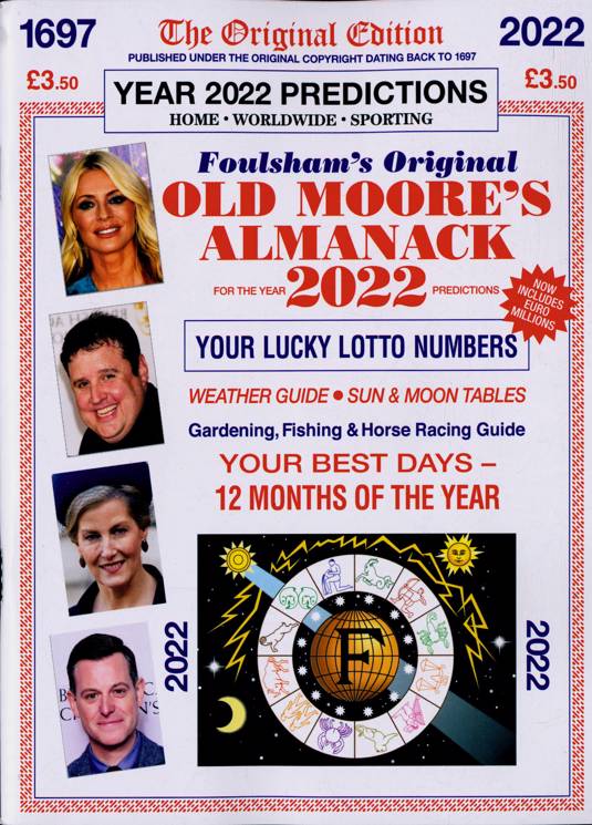 Old Moores Almanack Magazine Subscription Buy at Newsstand.co.uk