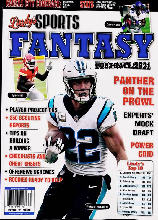 Lindys Fantasy Football Magazine Subscription Buy at Newsstand.co.uk