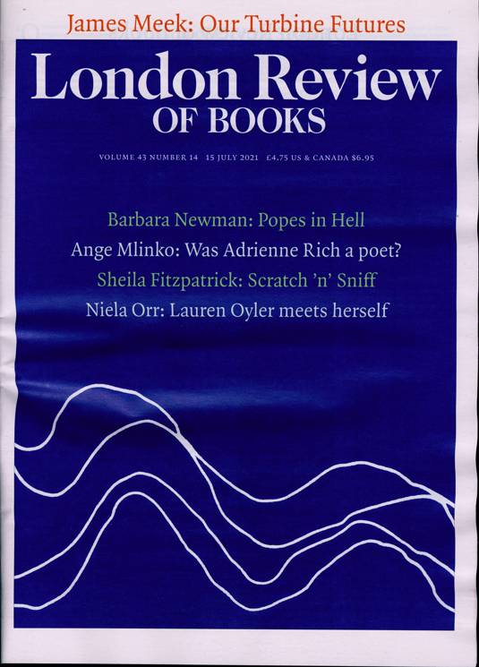 London Review Of Books Magazine Subscription | Buy at Newsstand.co.uk | Literary