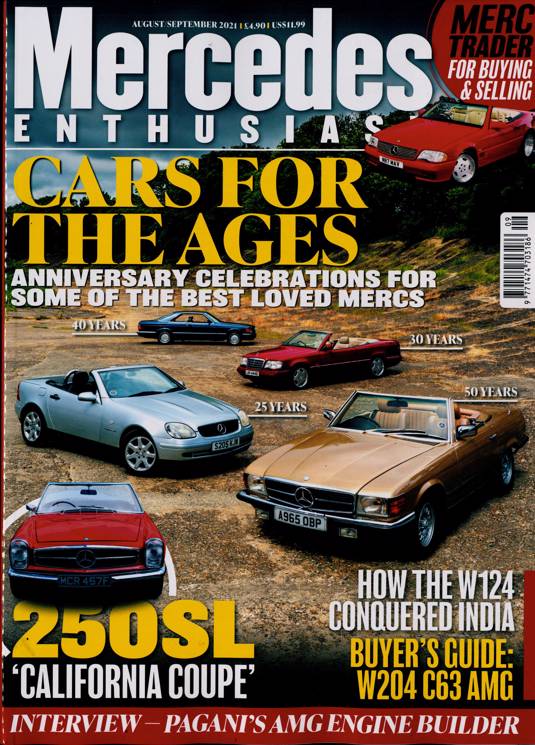 Mercedes Enthusiast Magazine Subscription Buy at Newsstand.co.uk