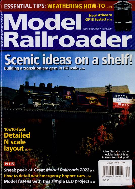 Model Railroader Magazine Subscription Buy at Newsstand.co.uk Modelling