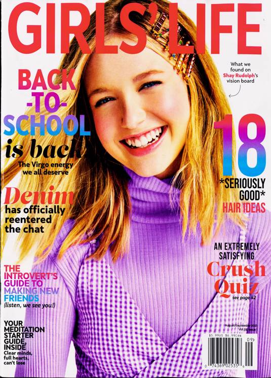 Girls Life Magazine Subscription Buy At Newsstand Co Uk Teen Fashion