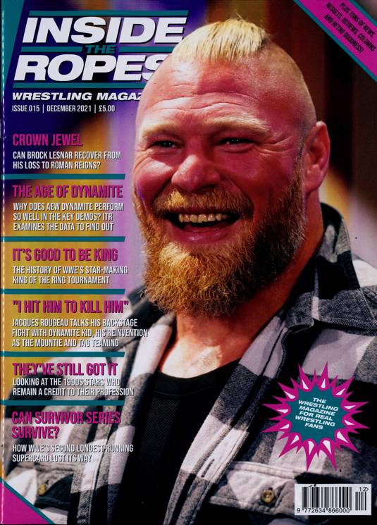 Inside The Ropes Magazine Subscription Buy at Newsstand.co.uk Ring