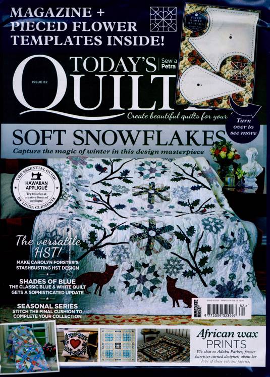 Todays Quilter Magazine Subscription Buy at Newsstand.co.uk Quilting