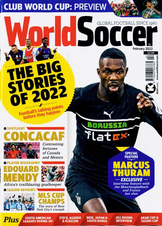 World Soccer Magazine Subscription Buy at Newsstand.co.uk Football