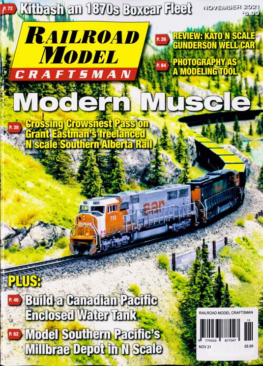 Railroad Model Craftsman Magazine Subscription Buy at Newsstand.co.uk