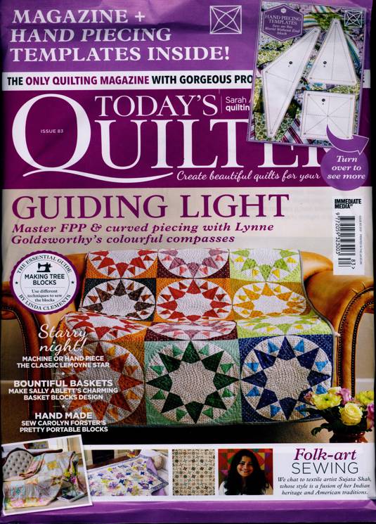 Todays Quilter Magazine Subscription Buy at Newsstand.co.uk Quilting