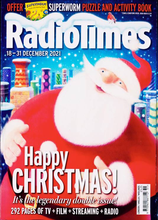 The Christmas Radio Times Edition Magazine Subscription Buy at Newsstand.co.uk TV & Film
