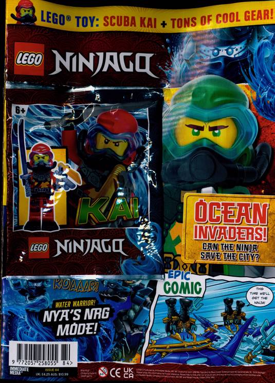 Lego Ninjago Magazine Subscription Buy at Newsstand.co.uk Lego